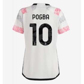 Damen Fußballbekleidung Juventus Paul Pogba #10 Auswärtstrikot 2023-24 Kurzarm